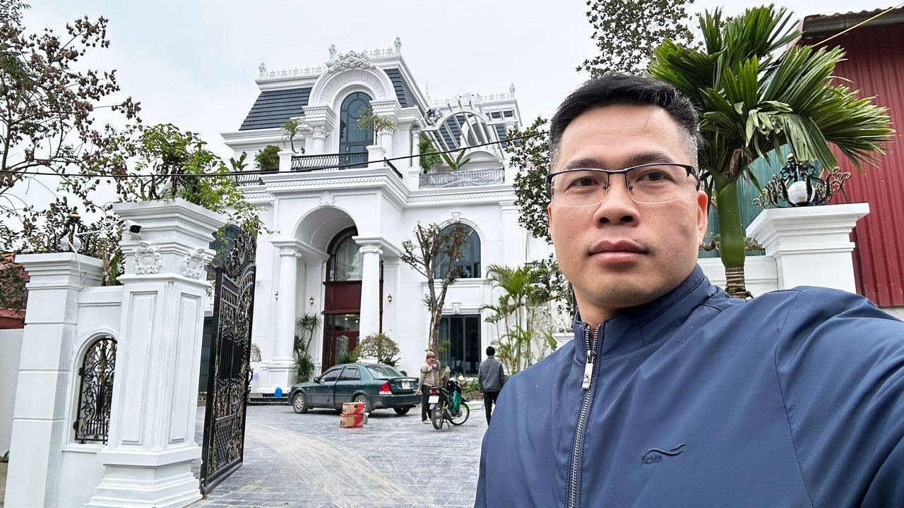 Công trình Mr Thành - Thanh Oai, nhôm Viralwindow, phụ kiện Cmech (USA), kính hộp solar cản nhiệt Hải Long, kết hợp nan trang trí
