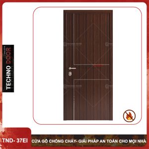 Cửa gỗ chống cháy TND-38EI