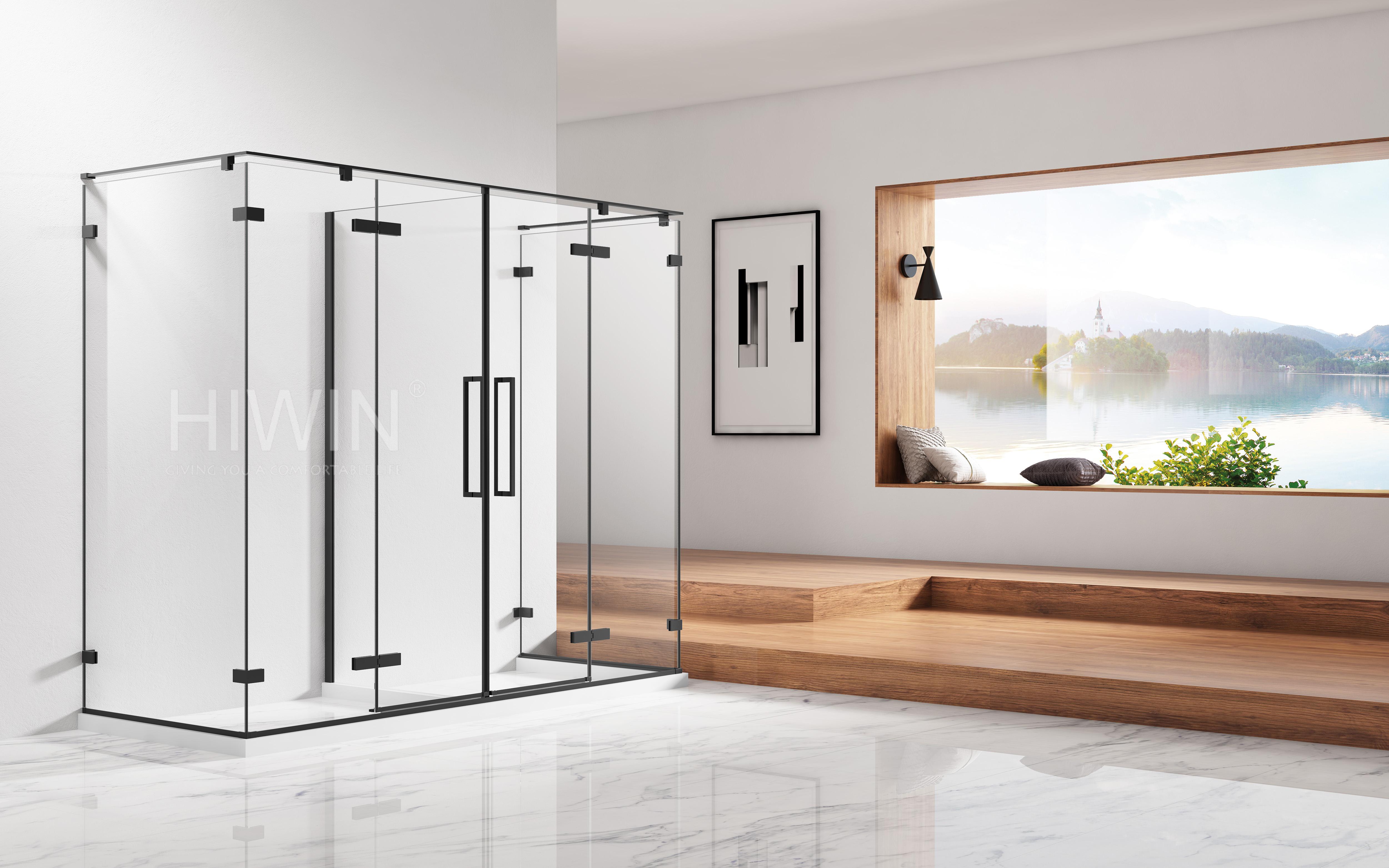 Bộ vách tắm kính Aurora đôi
