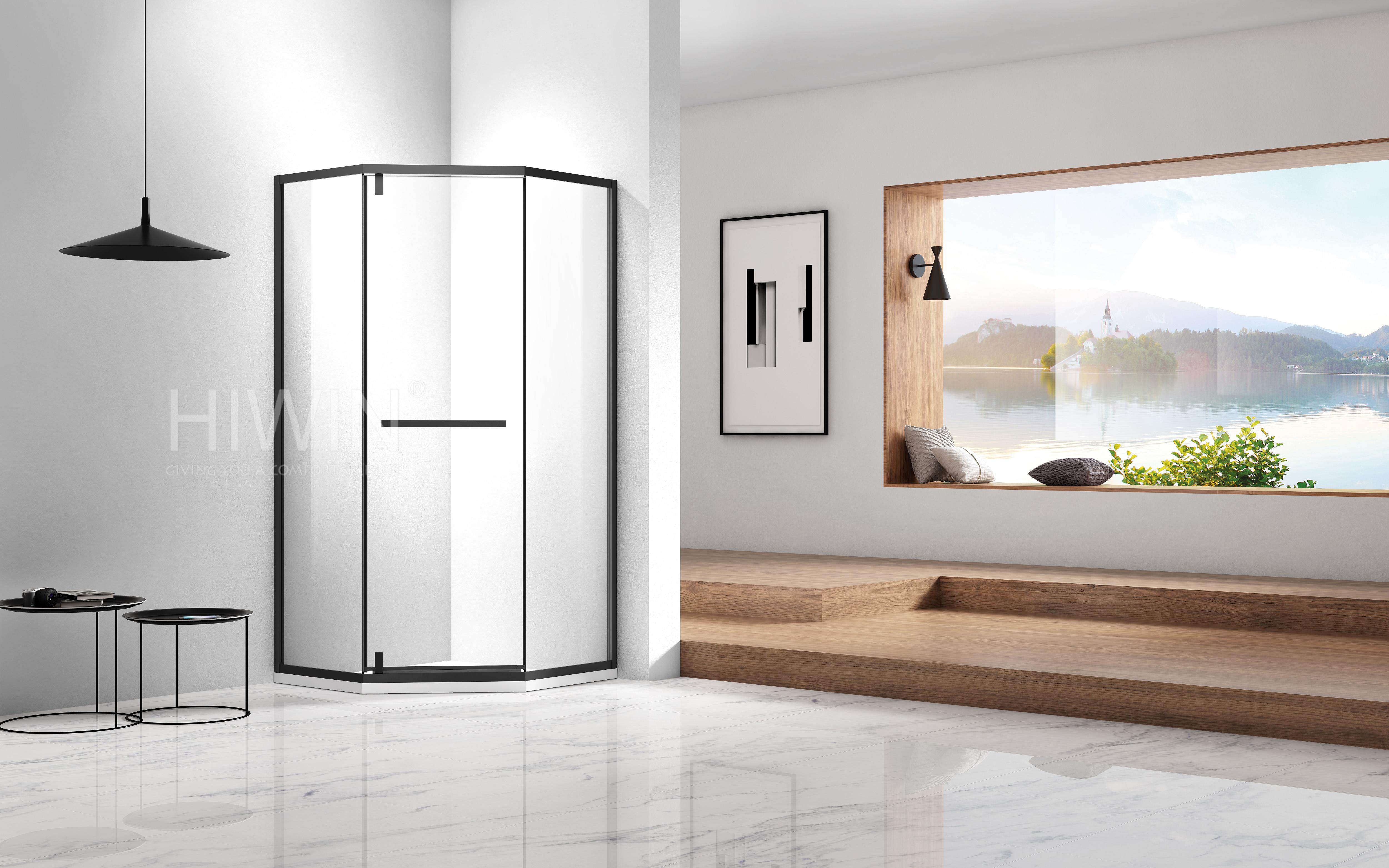 Bộ cabin vách tắm Poseidon 135 độ
