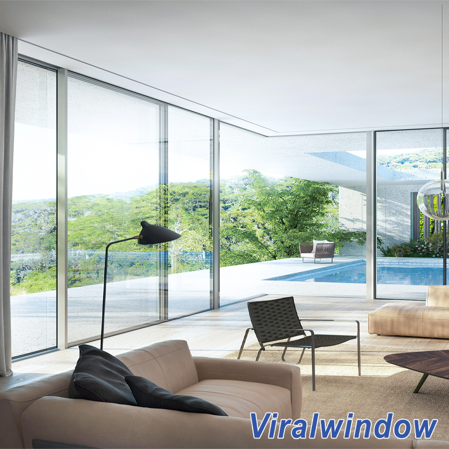 Cửa đi mở lùa 3 ray - VRE180